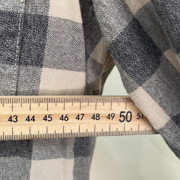 MADEWELL - Exboyfriend Casual Button Down - Pullover - Checkered - S - Picture 10 of 10